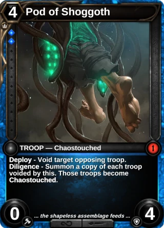 Pod of Shoggoth: the card this item changes