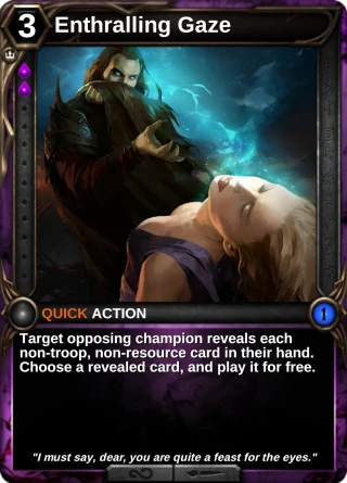 Enthralling Gaze: the card this item changes