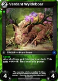 Verdant Wyldeboar: printing in Shards of Fate