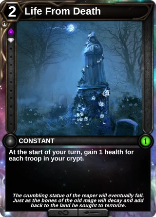 Life From Death: the card this item changes