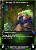 Beast of Abundance: pve in PvE Promos (Doombringer era)