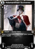 Adamanthian Scrivener: alternate art in Shards of Fate