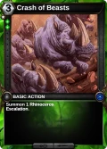 Crash of Beasts: alternate art in Shards of Fate