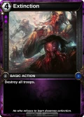 Extinction: alternate art in Shards of Fate
