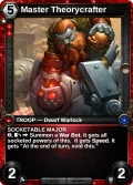 Master Theorycrafter: alternate art in Shards of Fate