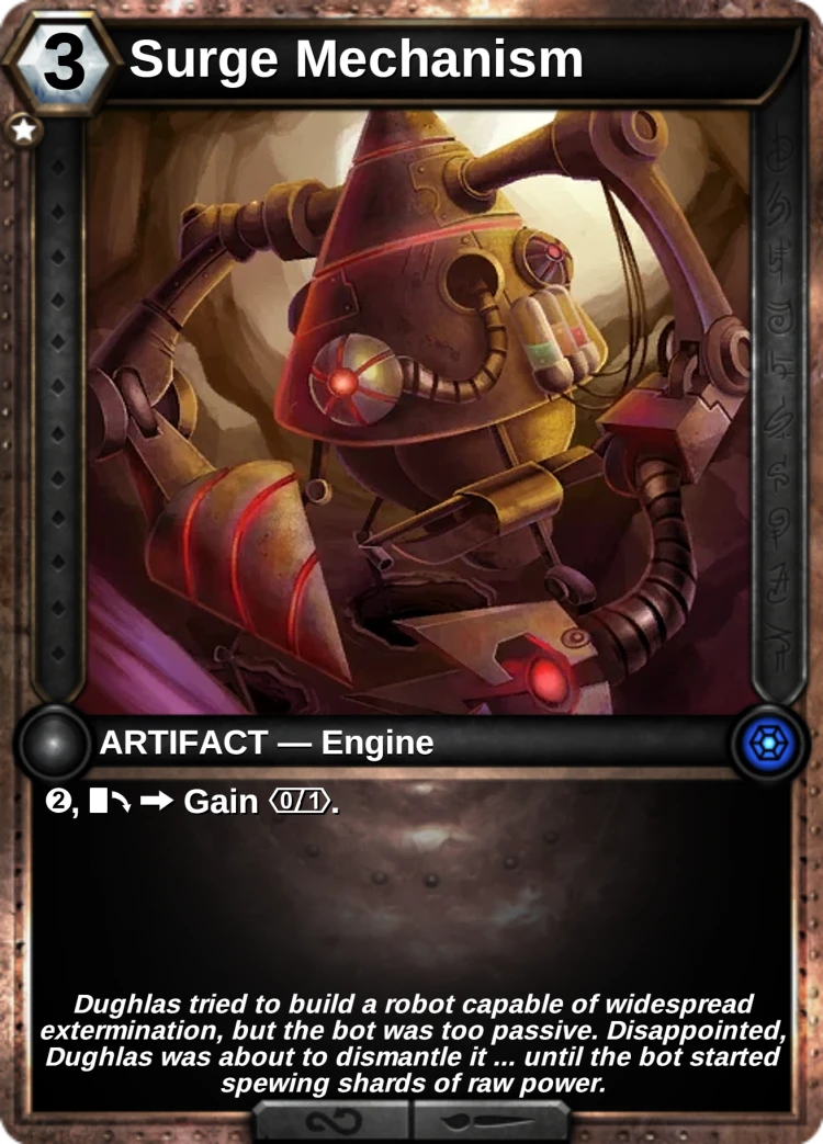Surge Mechanism: the card