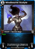 Windbourne Acolyte: alternate art in Shards of Fate
