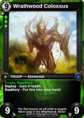 Wrathwood Colossus: alternate art in Shards of Fate