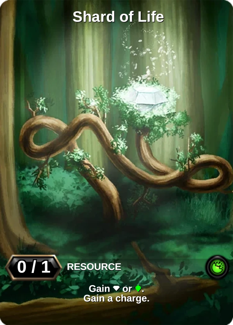 Shard of Life: the card