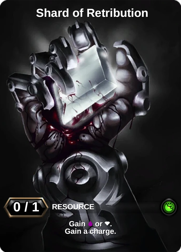Shard of Retribution: the card