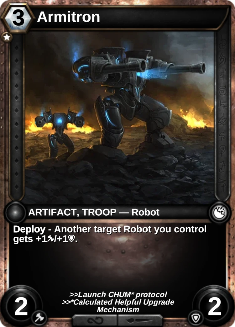 Armitron: the card