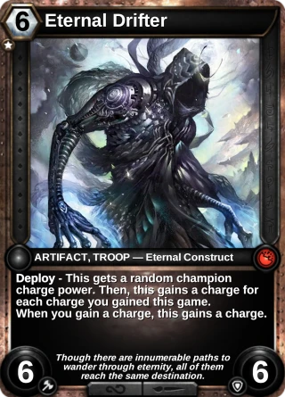 Eternal Drifter: the card this item changes