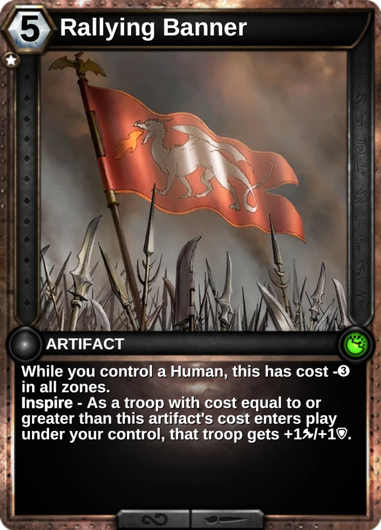 Rallying Banner: the card