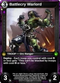 Battlecry Warlord: printing in Shattered Destiny