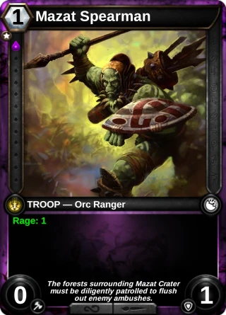 Mazat Spearman: the card this item changes