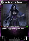 Mentor of the Grave: printing in Shattered Destiny