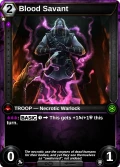 Blood Savant: printing in Shards of Fate