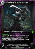 Wakizashi Ambusher: printing in Shattered Destiny