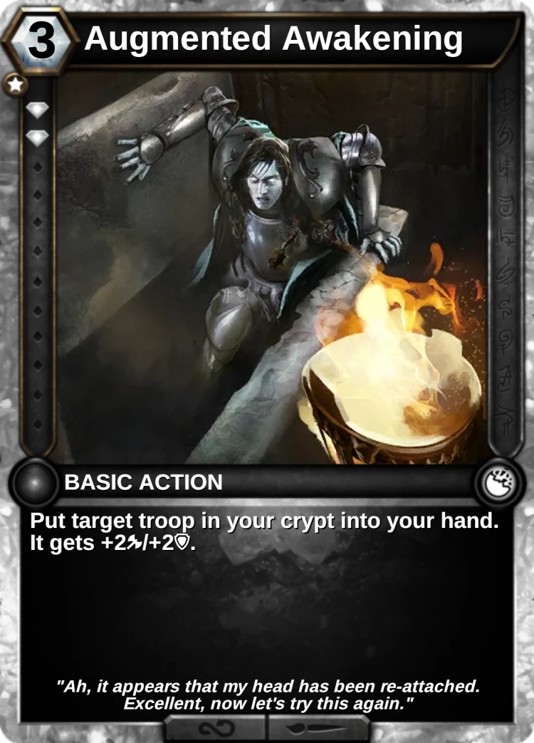 Augmented Awakening: the card