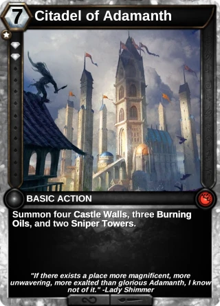 Citadel of Adamanth: the card this item changes