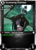 Duskwing Outrider: printing in Shattered Destiny