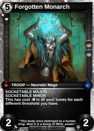 Forgotten Monarch: the card this item changes