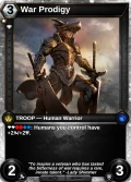 War Prodigy: printing in Shattered Destiny