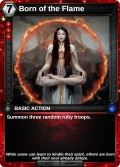 Born of the Flame: printing in Shattered Destiny