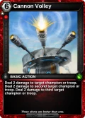 Cannon Volley: printing in Shattered Destiny