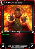 Firesoul Wizard: printing in Shattered Destiny