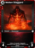 Molten Slaggard: printing in Shattered Destiny