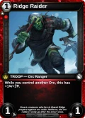 Ridge Raider: printing in Shattered Destiny