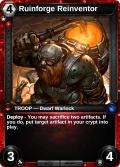 Ruinforge Reinventor: printing in Shattered Destiny