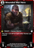 Wounded War Hero: printing in Shattered Destiny