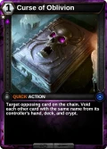 Curse of Oblivion: printing in Shards of Fate