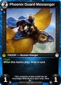 Phoenix Guard Messenger: printing in Shattered Destiny