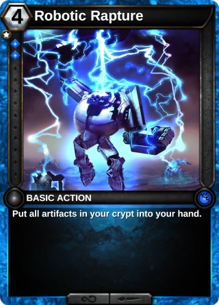Robotic Rapture: the card this item changes