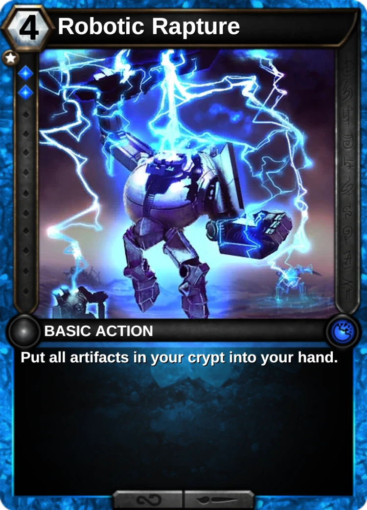 Robotic Rapture: the card