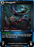 Shoggoth: printing in Shattered Destiny