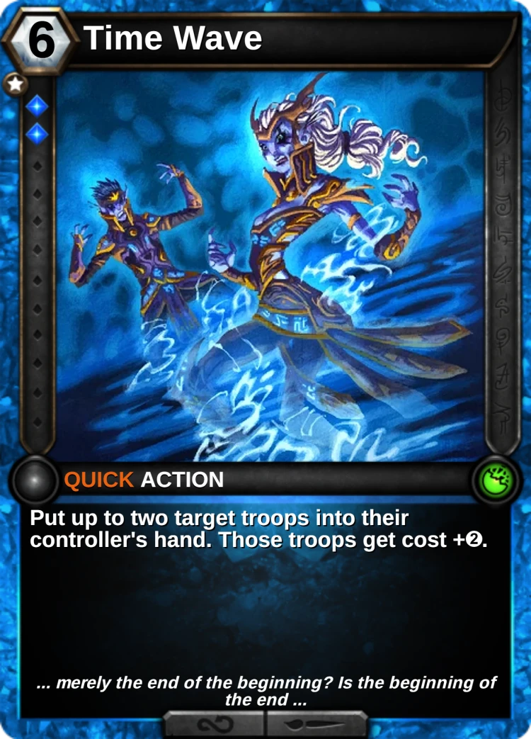 Time Wave: the card