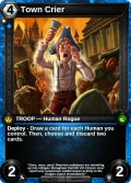 Town Crier: printing in Shattered Destiny