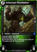 Arborean Rootfather: printing in Shattered Destiny
