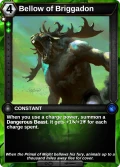 Bellow of Briggadon: printing in Shattered Destiny