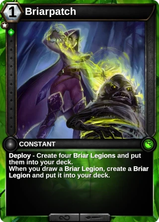 Briarpatch: the card this item changes
