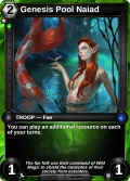 Genesis Pool Naiad: printing in Shattered Destiny