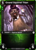 Grand Squirrel Titan: printing in Shattered Destiny