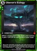 Oberon's Eulogy: printing in Shattered Destiny