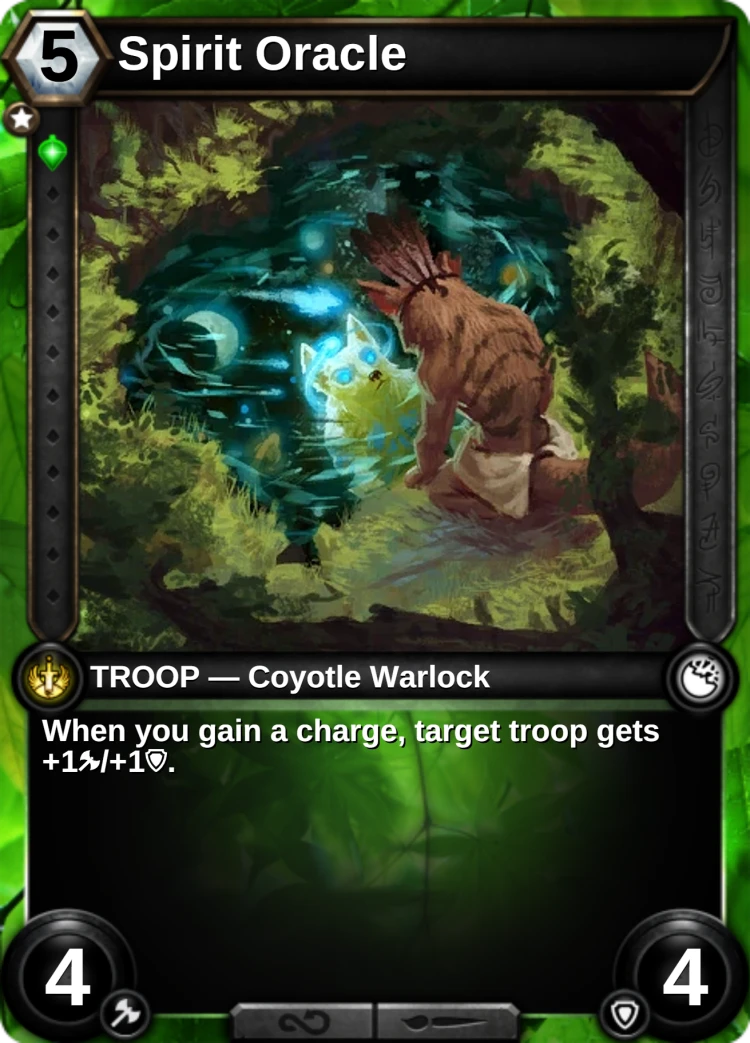 Spirit Oracle: the card