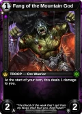Fang of the Mountain God: printing in Shards of Fate