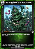 Strength of the Redwood: printing in Shattered Destiny